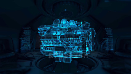 融合創(chuàng)新 發(fā)動(dòng)機(jī)三維動(dòng)畫(huà)在計(jì)算機(jī)網(wǎng)絡(luò)工程中的應(yīng)用案例探析